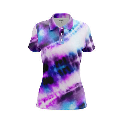 Whimsical Tie-Dye Creations Women’s Polo Shirt