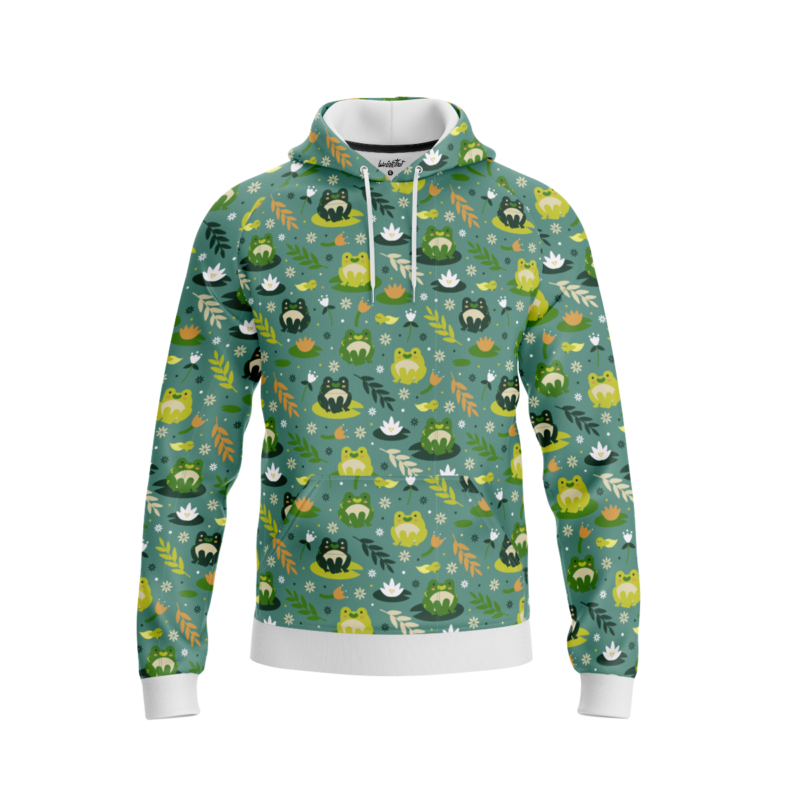 Wild Forrest Aqua HoodieFront