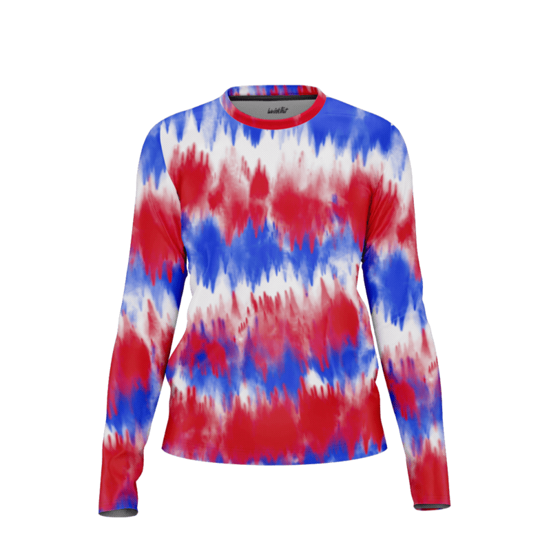 Wild tropical prints LongSleeveWomenFront