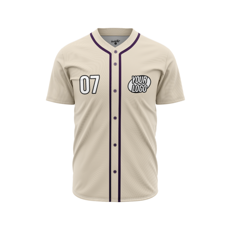 Almond BaseballJerseyFront