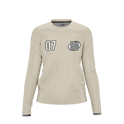 Custom Almond Women’s Long Sleeve Shirt