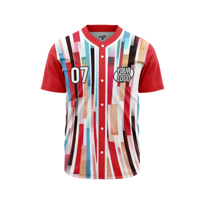 Custom Artistic Transparencies Softball Jersey
