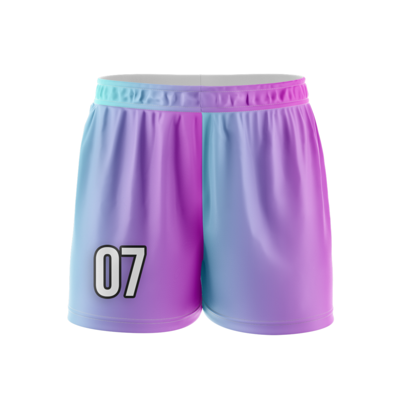 Custom Azure Pop Sport Shorts