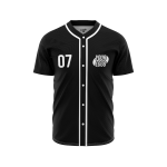 Custom Black Softball Jersey