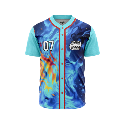 Custom Blitz Burst Softball Jersey