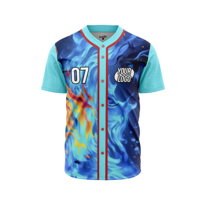 Blitz Burst BaseballJerseyFront