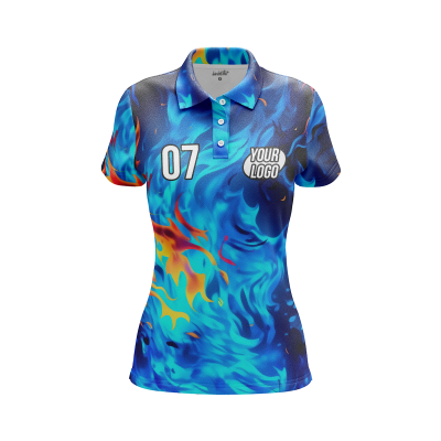 Custom Blitz Burst Women’s Polo Shirt