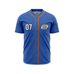 Custom Blue Softball Jersey