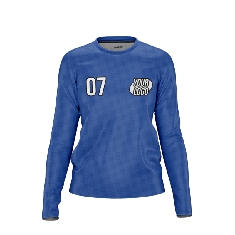 Blue LongSleeveWomenFront