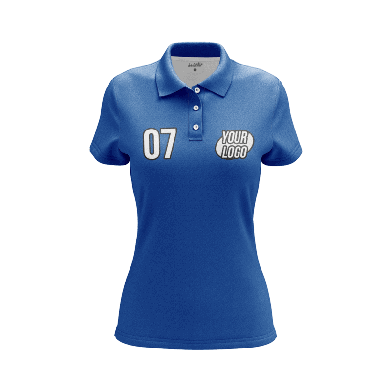 Blue PoloShirtWomenFront