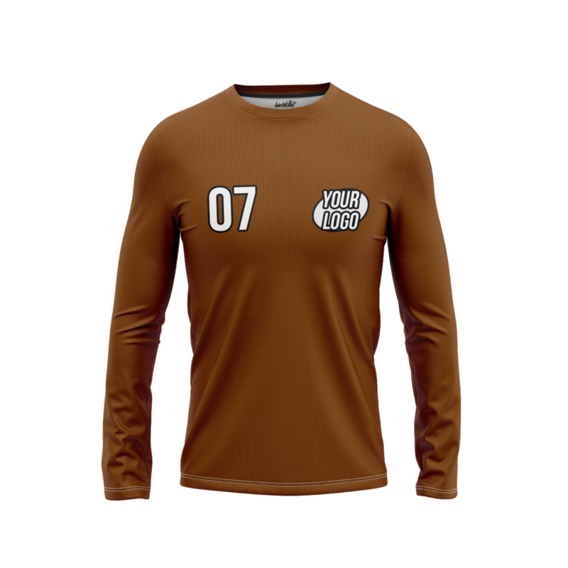 Brown LongSleeveMenFront