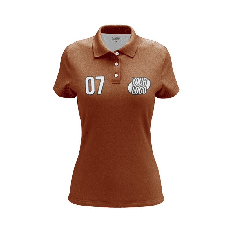 Brown PoloShirtWomenFront