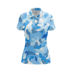 Camo Canopy Women’s Polo Shirt