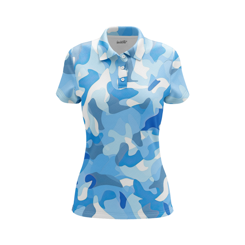 Camo Canopy PoloShirtWomenFront