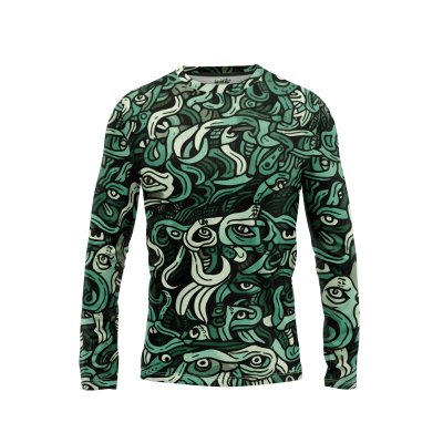 Chiyogami Charms Men’s Long Sleeve Shirt