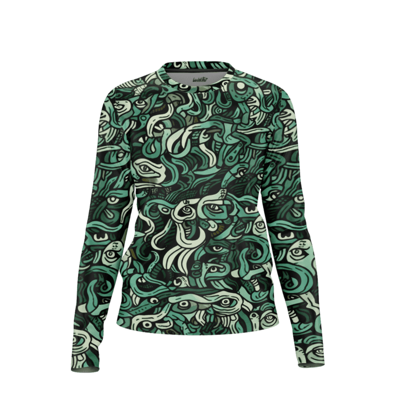 Chiyogami Charms LongSleeveWomenFront