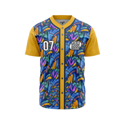 Custom Cityscape Collective Baseball Jersey