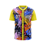 Custom Concrete Runway Baseball Jersey
