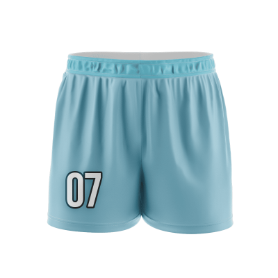 Custom Cyan Sport Shorts