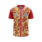 Custom Downtown Threads Baseball Jersey