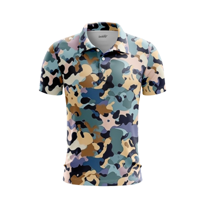 Earthy Escape Men’s Polo Shirt