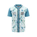 Custom Floating Pigments Softball Jersey