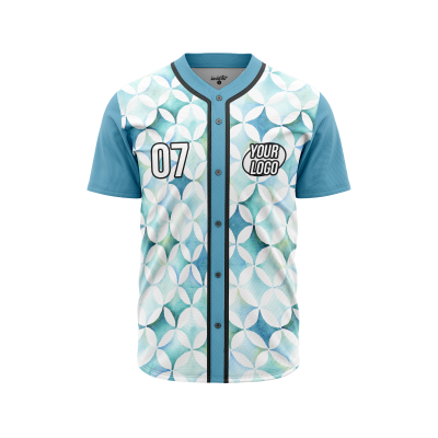 Custom Floating Pigments Softball Jersey
