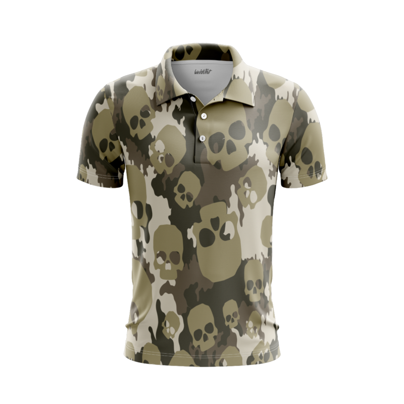 Foliage Fusion PoloShirtMenFront