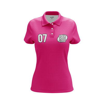 Custom Fuchsia Women’s Polo Shirt