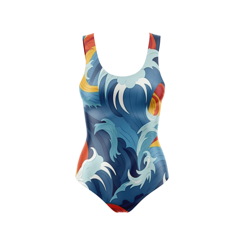 Furoshiki Fusion BodysuitFront