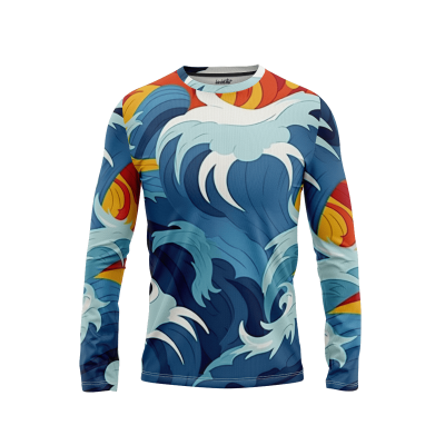 Furoshiki Fusion Men’s Long Sleeve Shirt