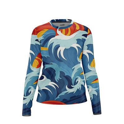 Furoshiki Fusion Women’s Long Sleeve Shirt