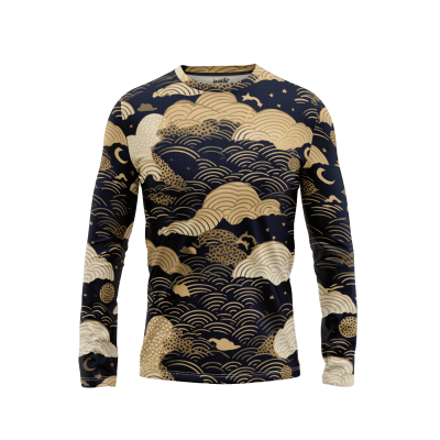 Geisha Grace Men’s Long Sleeve Shirt