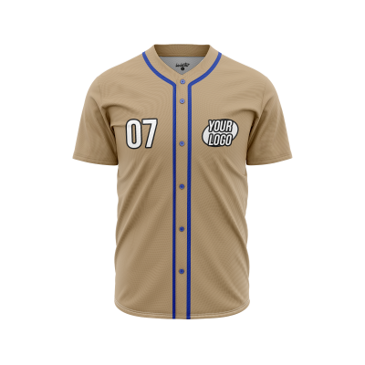 Custom Gold Softball Jersey