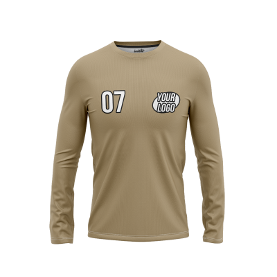 Custom Gold Men’s Long Sleeve Shirt