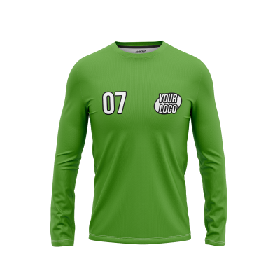 Custom Green Men’s Long Sleeve Shirt