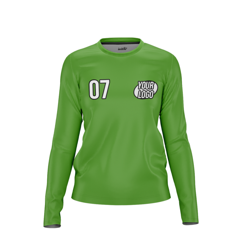 Green LongSleeveWomenFront