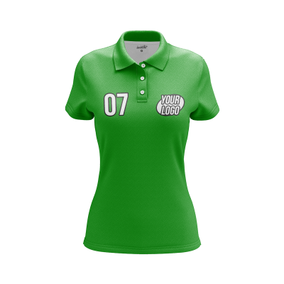Custom Green Women’s Polo Shirt