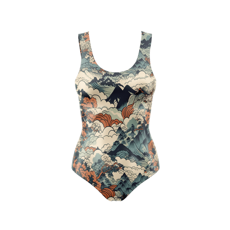 Haiku Horizon BodysuitFront