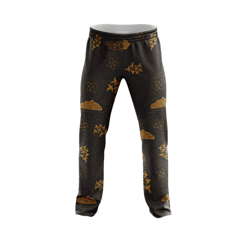 Hokusai Horizon PajamaPantsFront