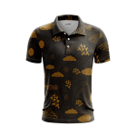 Hokusai Horizon Men’s Polo Shirt