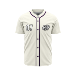 Custom Ivory Baseball Jersey