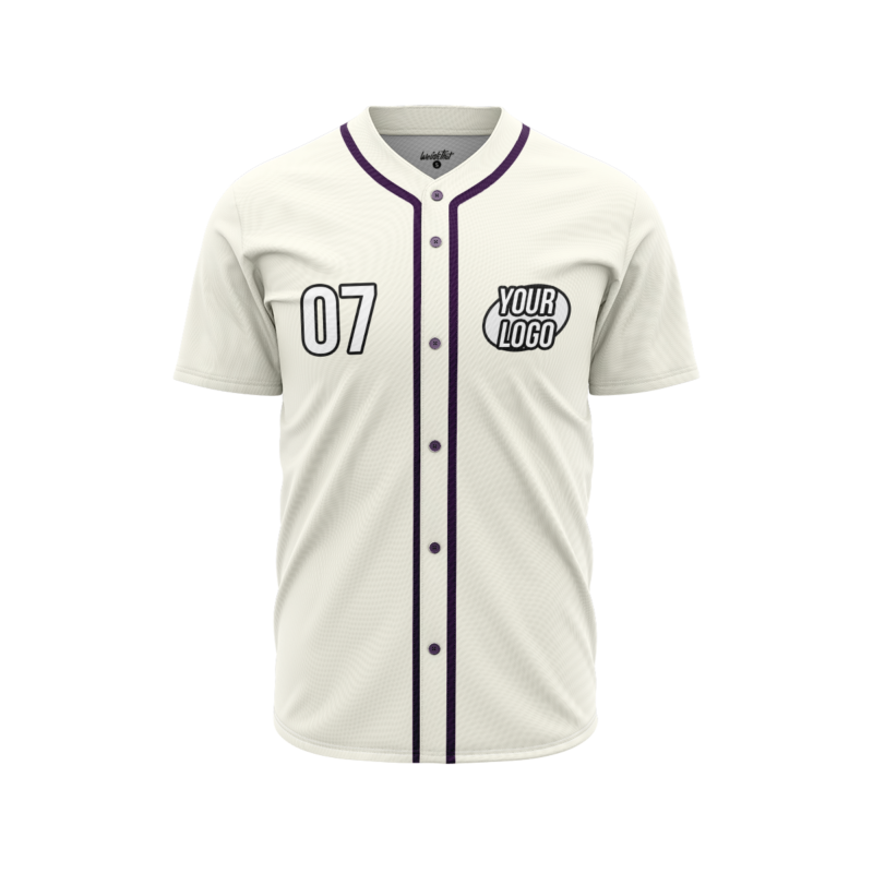 Ivory BaseballJerseyFront