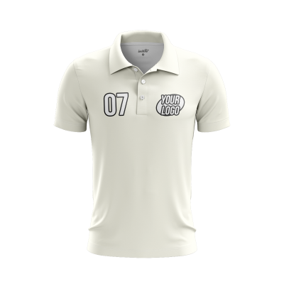Custom Ivory Men’s Polo Shirt