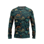 Kabuki Kaleidoscope Men’s Long Sleeve Shirt