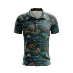 Kabuki Kaleidoscope Men’s Polo Shirt
