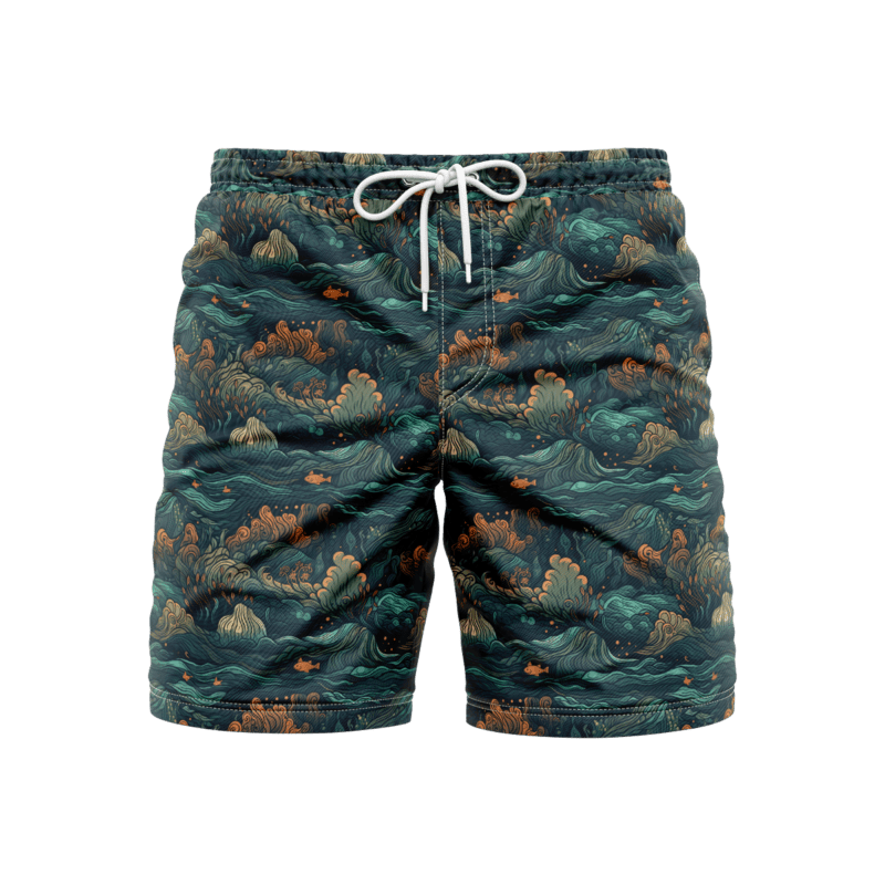 Kabuki Kaleidoscope SwimshortsFront