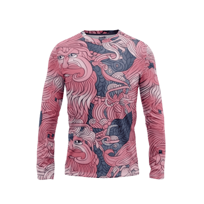 Kaiseki Kaleidoscope Men’s Long Sleeve Shirt