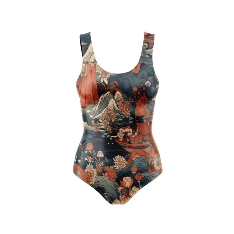 Kamon Kaleidoscope BodysuitFront