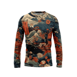 Kamon Kaleidoscope Men’s Long Sleeve Shirt